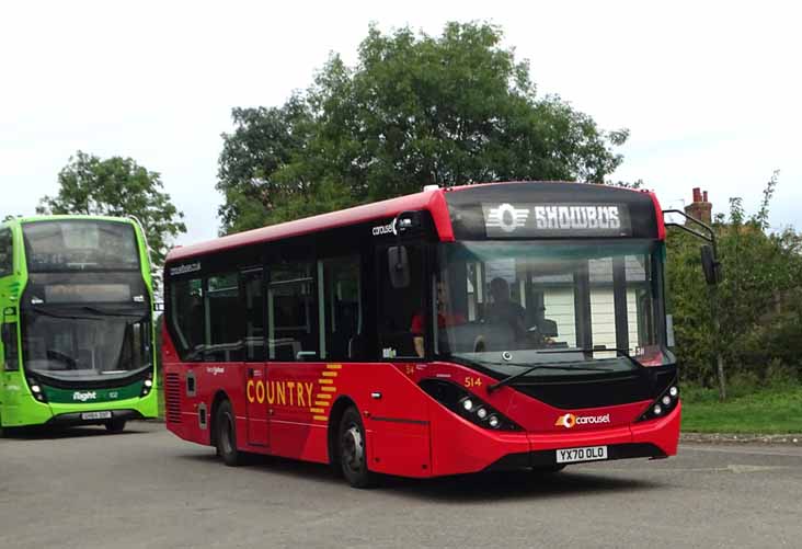 Carousel Country Alexander Dennis Enviro200MMC 514